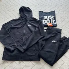 NIKE ジャージ上下セット ブラック S/M