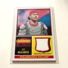topps heritage 2025 J.T.REALMUTO 렐릭 카드