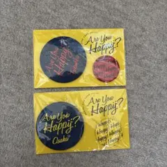 嵐　Are you happy? 缶バッジ(大阪/福岡)新品