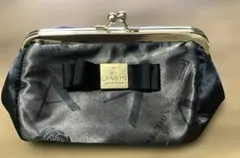 LANVIN COLLECTION がま口ポーチ ブラックのサムネイル