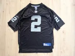 RUSSELL NFL 全刺繍 アメフトゲームシャツ レイダース 44 6672 RUSSELL NFL 全刺繍 アメフトゲームシャツ レイダース 44 6672 - メルカリ