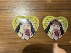 スーパースター　桜小路きなこ　ホロ缶バッジ　バレンタイン　渋谷モディ