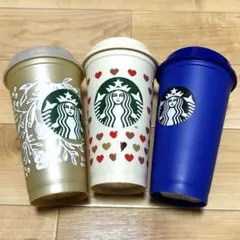 【新品未使用】スタバ　リユーザブルカップ3点