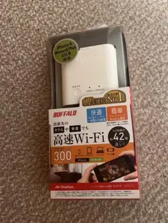 送料込　【BUFFALO】ポータブル 無線LAN WMR-300のサムネイル