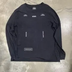 WTAPS ダブルタップス 長袖Tシャツ ロンT 黒 3 vestigeのサムネイル