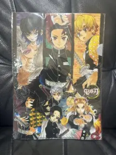 鬼滅の刃 集合 へんてこ顔 クリアファイル ジャンプショップ