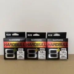4D1092SHIMANO HARDBULL8+ PEライン 1.0号 200mのサムネイル