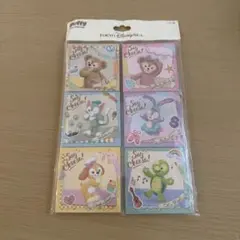 東京ディズニーシー ダッフィー＆フレンズ メモ 6種