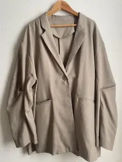 kastane デザインオーバーシャツジャケット　ベージュのサムネイル