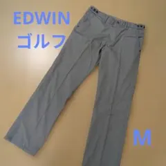 ​【極美品】EDWIN ゴルフパンツ M 千鳥格子 グレー スラックス風のサムネイル