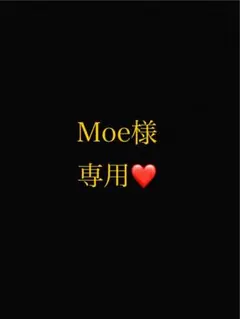 Moe様専用ページ
