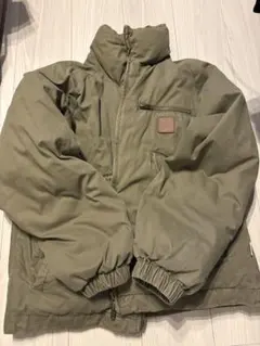 オリーブグリーン ダウンジャケット