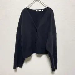 専用 UNIQLO U Vネック カーディガン ブラック Sサイズ