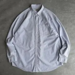 00s〜 エルエルビーン BDシャツ 細ストライプ シアサッカー