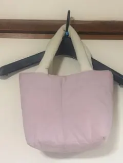 近日処分ピンク×ホワイト　ミニバック