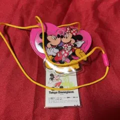 ディズニーミッキー＆ミニーパスポート入れ　ポシェット
