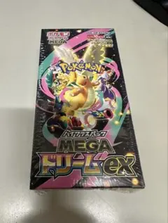 シュリンク付きポケモンカードMEGA ハイクラスパック　ドリーム ex　1BOX