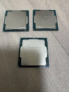 Intel Core i7-7700 CPU 3個セット