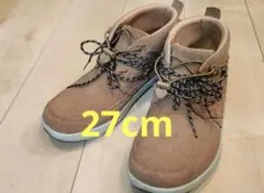 keen 防水ブラウンスエードハイカットスニーカー