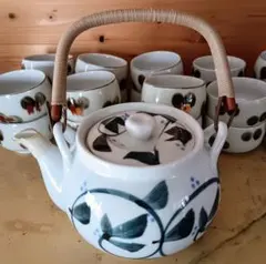 ★再★最終値下げ★大きめ急須と茶碗★ 15＋5個セット★大量★昭和レトロ★