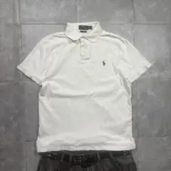 Y2K 00s Ralph Lauren 短丈ポロシャツ刺繍ロゴarchive