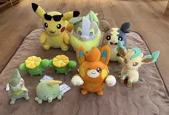 新品 未使用] ポケセ パモ パモット ぬいぐるみ まとめ売り 4点 - メルカリ