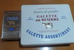GALLETTE AU BEURRE 空き缶　モロゾフ