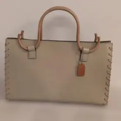 Samantha Thavasa ハンドバッグ ベージュ