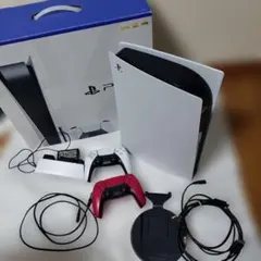 PS5 本体 別売りコントローラー付き ディスクドライブ