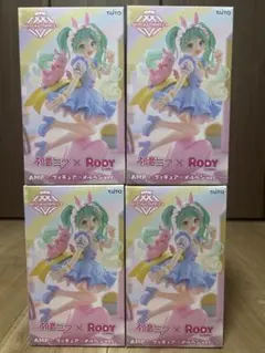 初音ミク×Rody　AMP＋ フィギュア～メルヘンver.～　4個