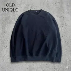 【OLD UNIQLO】スウェット オールドユニクロ ブラック 黒 XL