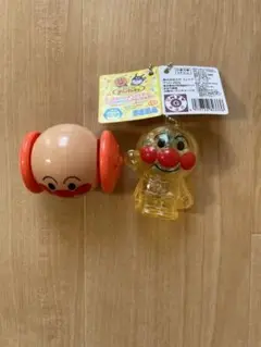 アンパンマン　シャカシャカキーホルダー　まるっちーの　ガチャガチャ