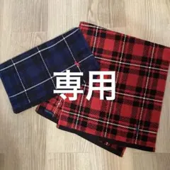 ラルフローレン フェイスタオル　タオル　ポロ　赤　ネイビー　新品未使用　二枚