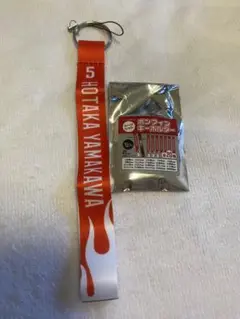 ソフトバンク　シークレットボンフィンキーホルダー　5 山川穂高