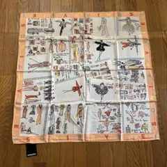 【新品未使用】SONIA RYKIEL ソニアリキエル スカーフ シルク100%