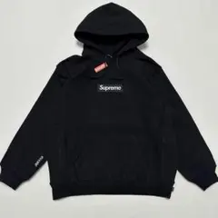 Supreme ボックスロゴ パーカー ブラックM
