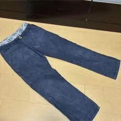 B326 Lee コーデュロイ ストレートパンツ ネイビー