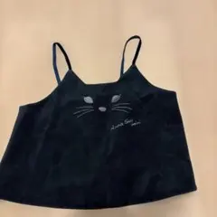 ANNA SUI mini アナスイミニ 　ねこ　ビスチェ　キャミソール　140