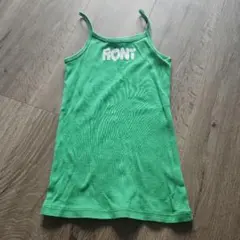 RONI グリーン ノースリーブタンクトップ Sのサムネイル