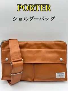 schott ショット 廃盤ブラウン パデッドボディーバッグ レザーバッグ
