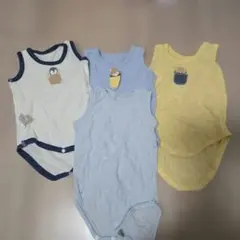ノースリーブタンクトップ 4点セット 80cm