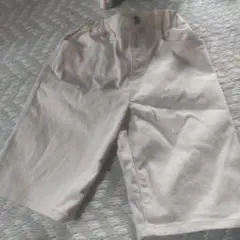 COMME CA ISM ハーフパンツ 120A ベージュ