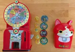 【妖怪ウォッチ ガチャガチャ、メダル、ポテトケースセット】