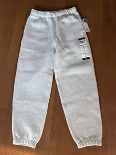 GU ヘビーウェイトスウェットワイドイージーパンツ　ライトグレー　Sサイズ