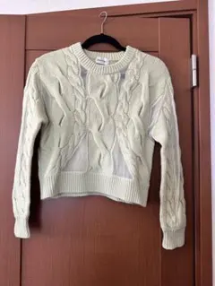 FRAY I.D ケーブルニット