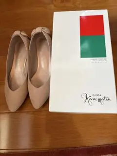 銀座かねまつ　雨兼用　パンプス