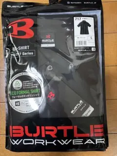 BURTLE 717 Lサイズ　半袖BDシャツ 35 ブラックのサムネイル