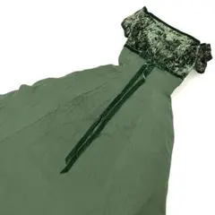 アルファブランカのオフショルカラードレスグリーン９Ｔ　Ｍサイズ