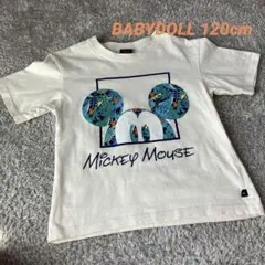 BABY DOLL ミッキーマウスTシャツ　120
