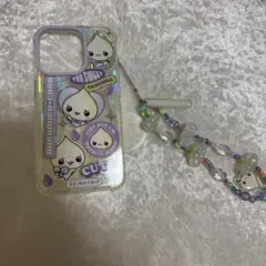 SKINNYDIP iPhone15プロケース ミルミルちゃん ストラップ付